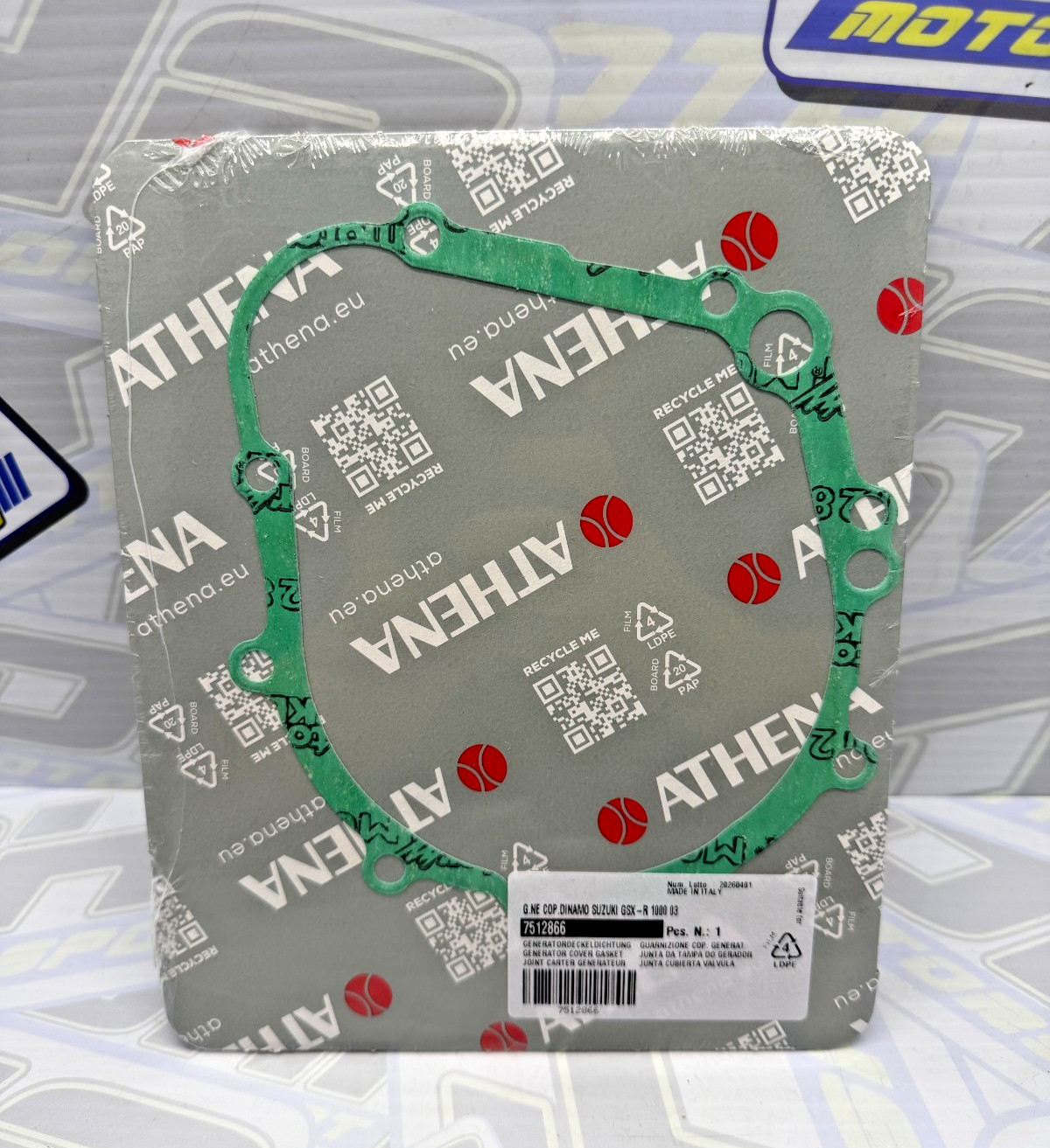 ATHENA Generator Flywheel Cover Gasket for Suzuki GSXR600 GSXR 600 L1 L2 L3 L4