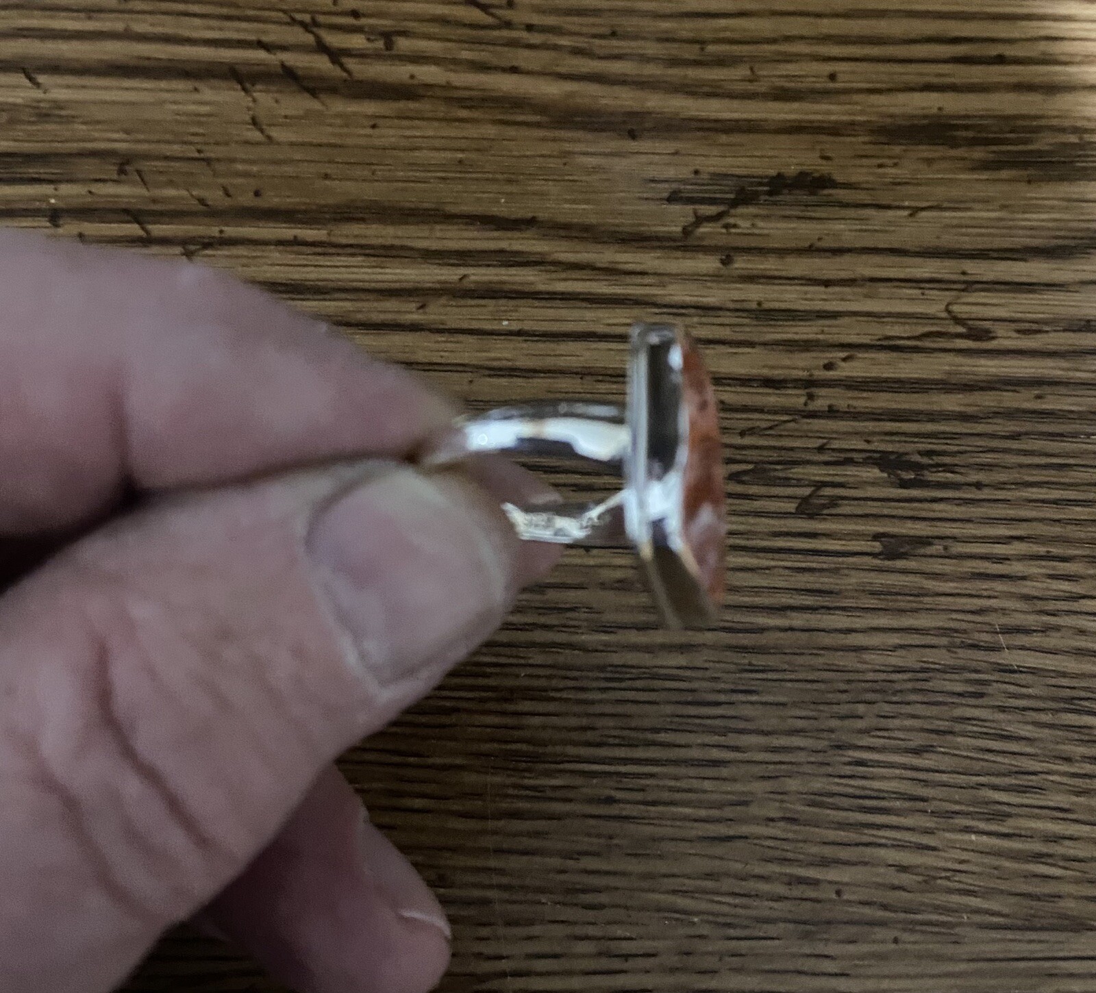 Sterling Spiny Oyster Ring