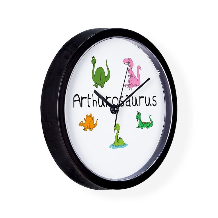 CafePress Arthurosaurus Unique Decorative 10" Wall Clock (123990968)