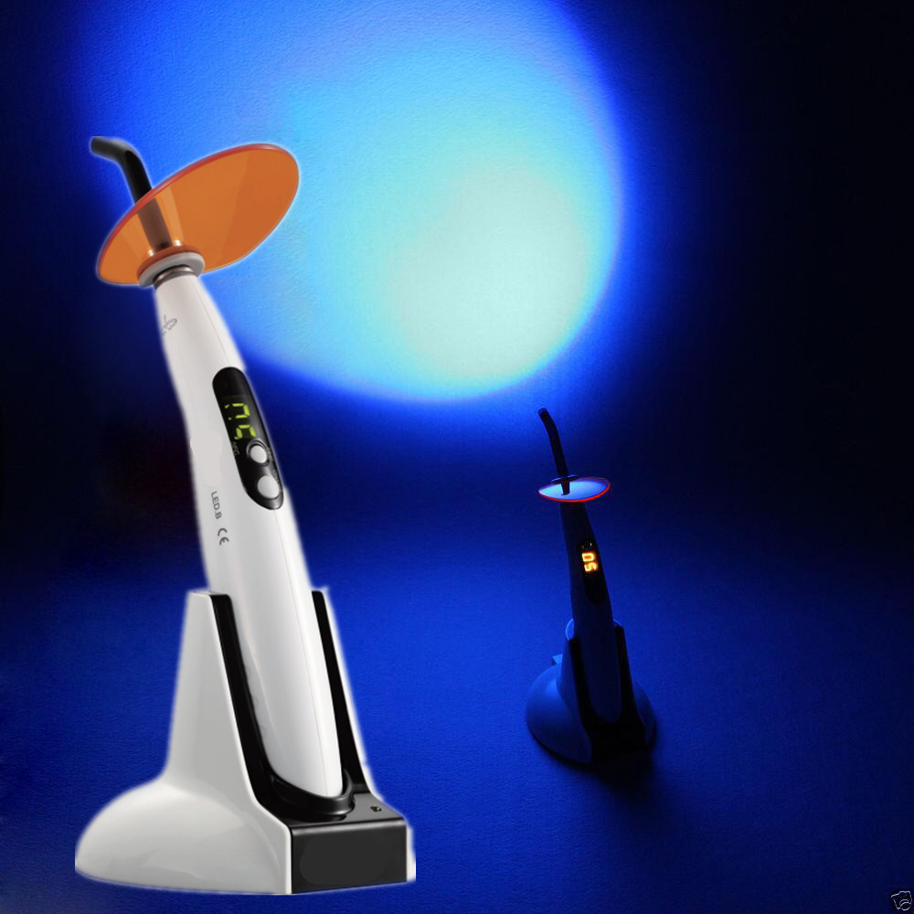 Curing Light Wireless Dental LED Cure Lamp LED-B Cordless Composite Resin USA