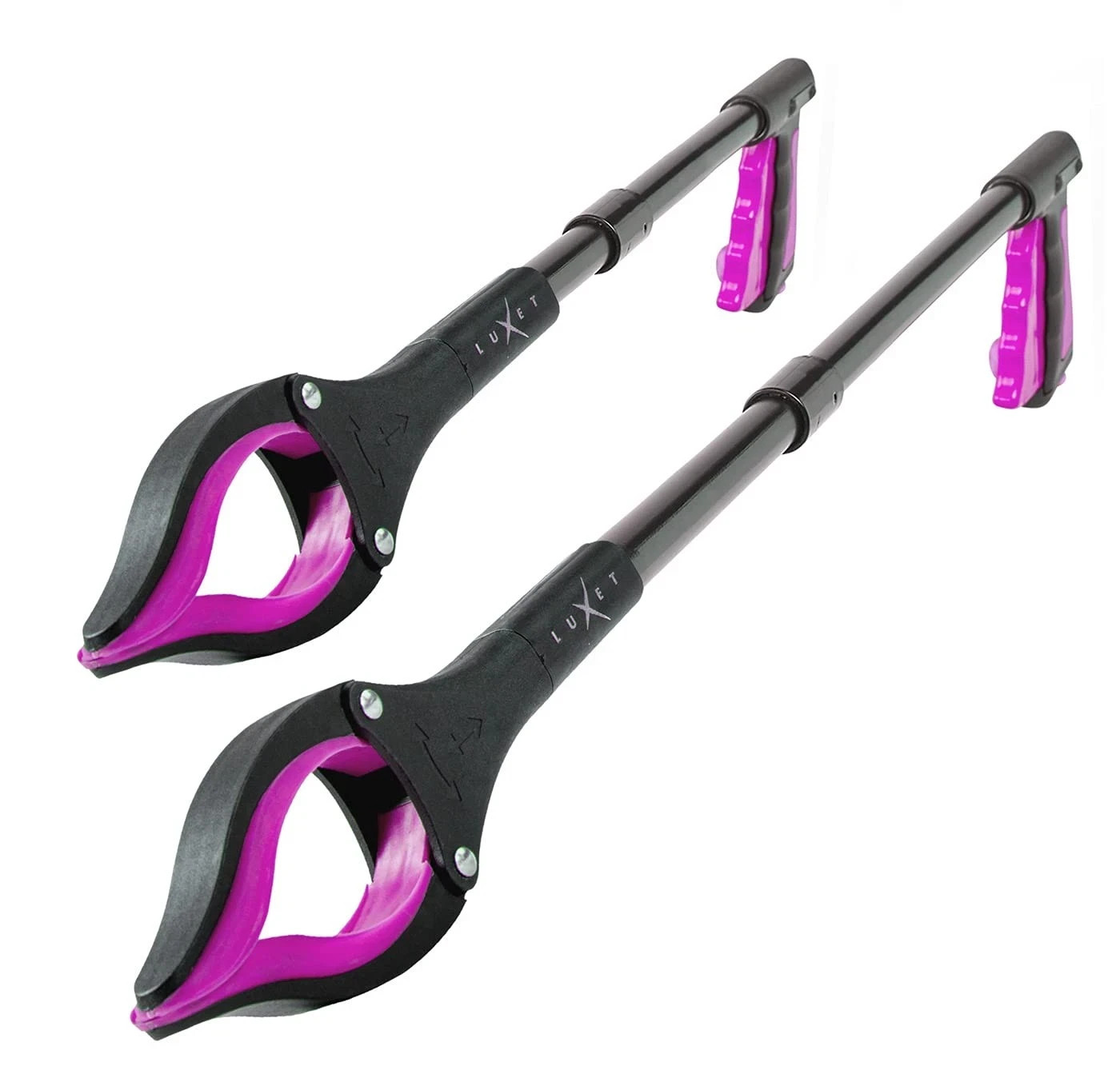 Grabber Reacher Tool - 2 Pack - Latest Version Long 19/32 Inch Foldable Pick ...