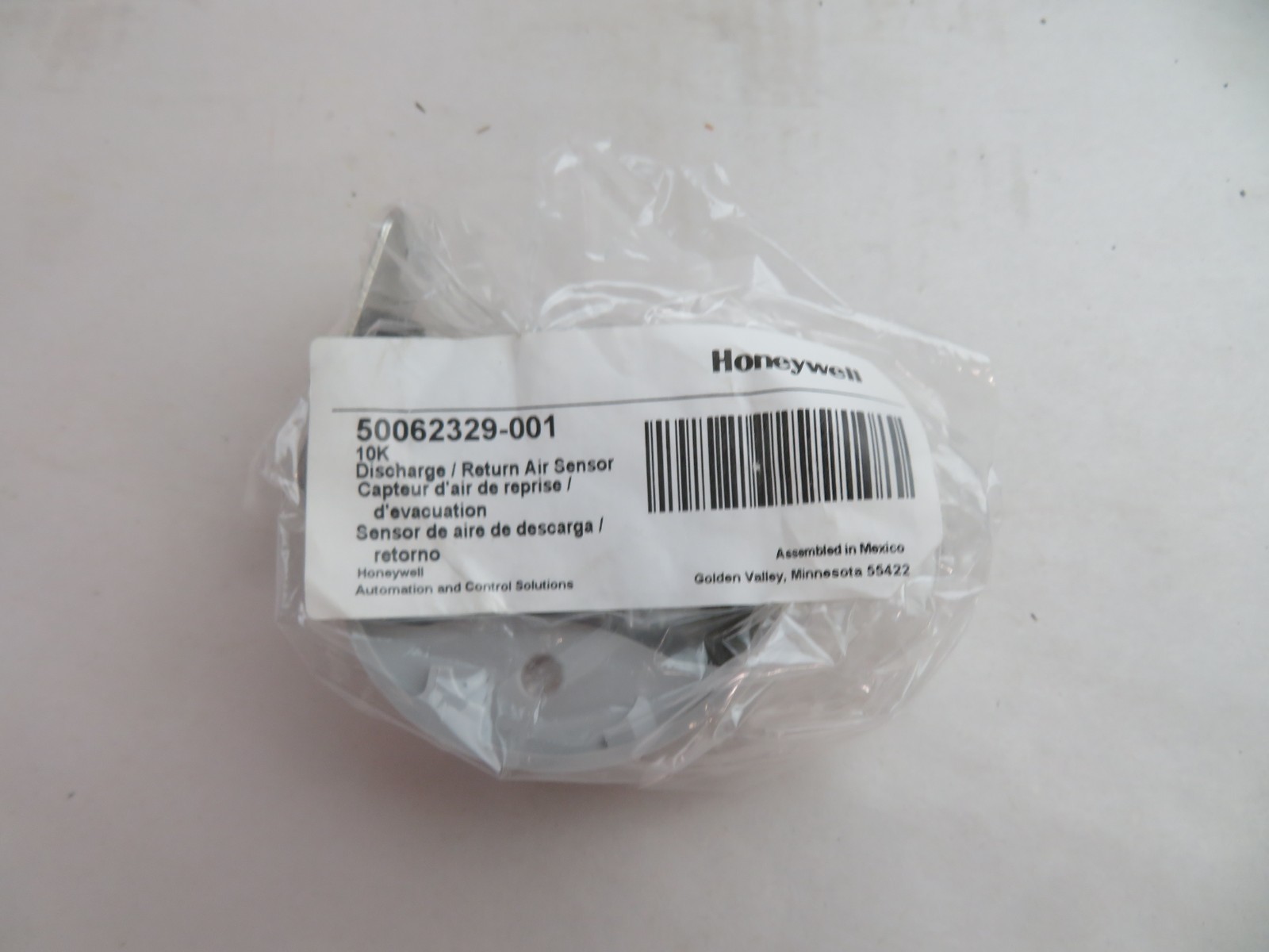 Honeywell Home Discharge Return Air Sensor 50062329-001 10K Genuine OEM