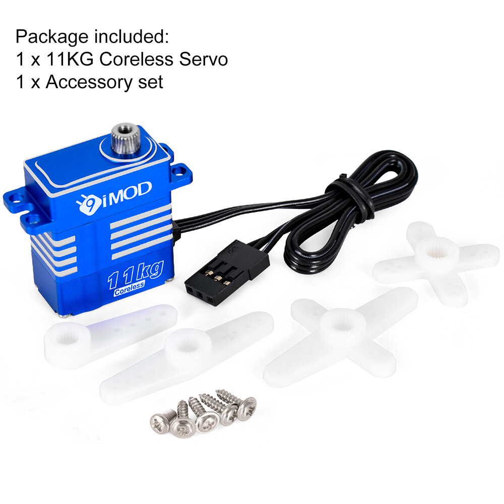 9imod 11 KG Digatal Servo Coreless Metal Gear for 1/8 1/10 1/12 1/18 RC Car DIY