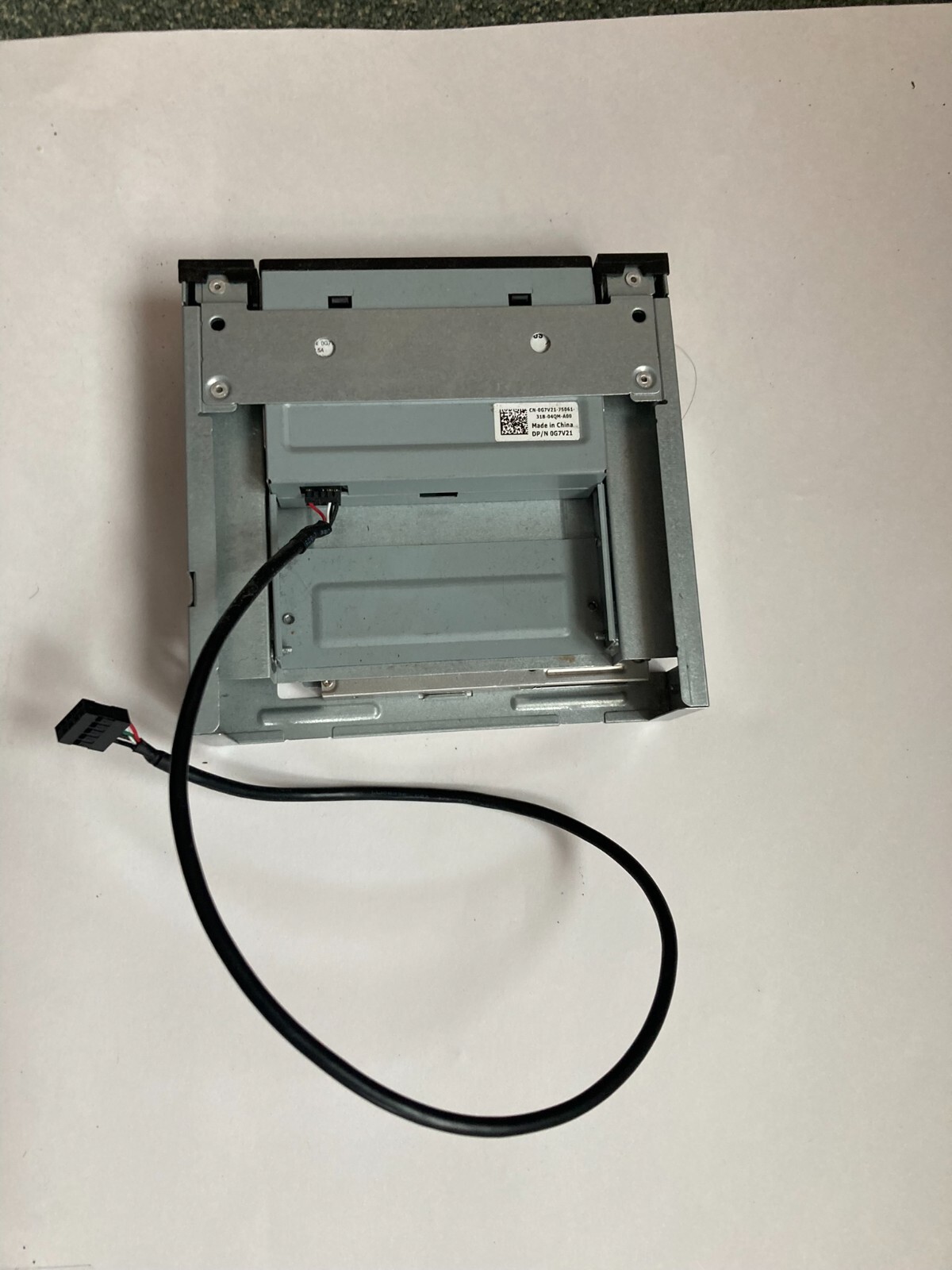 Dell 19-in-1 Media/Flash Card Reader 0G7V21 with Cable and Cage/Caddy N9MCG