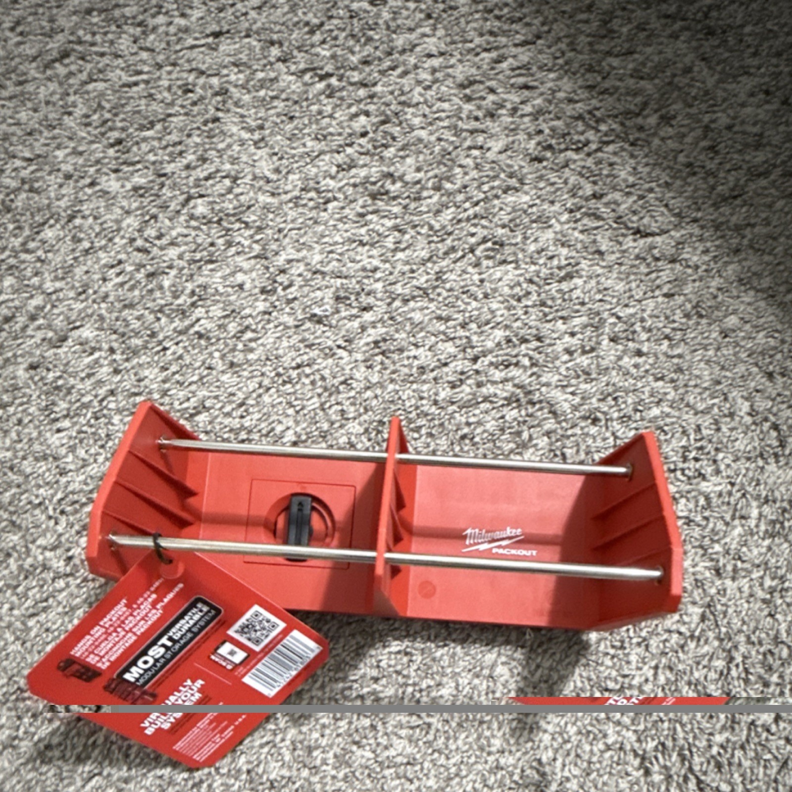 Milwaukee PACKOUT Tool Organizer Interlocking System Plastic Red 48-22-8340