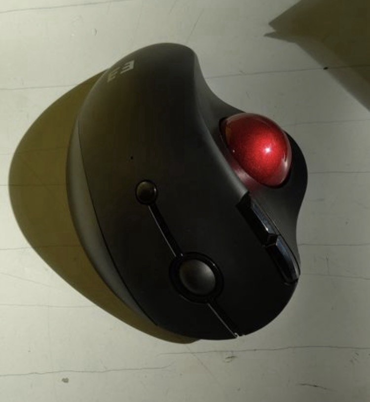 Seenda Wireless Trackball Mouse Ergonomic Bluetooth Rechargeable 3-Device PC Mac