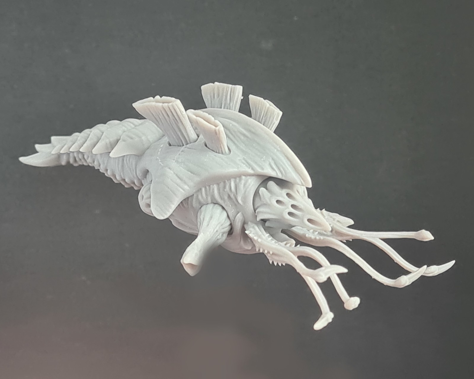 Large Lot of Feeder Alien Spaceships - compatible with Battlefleet Gothic