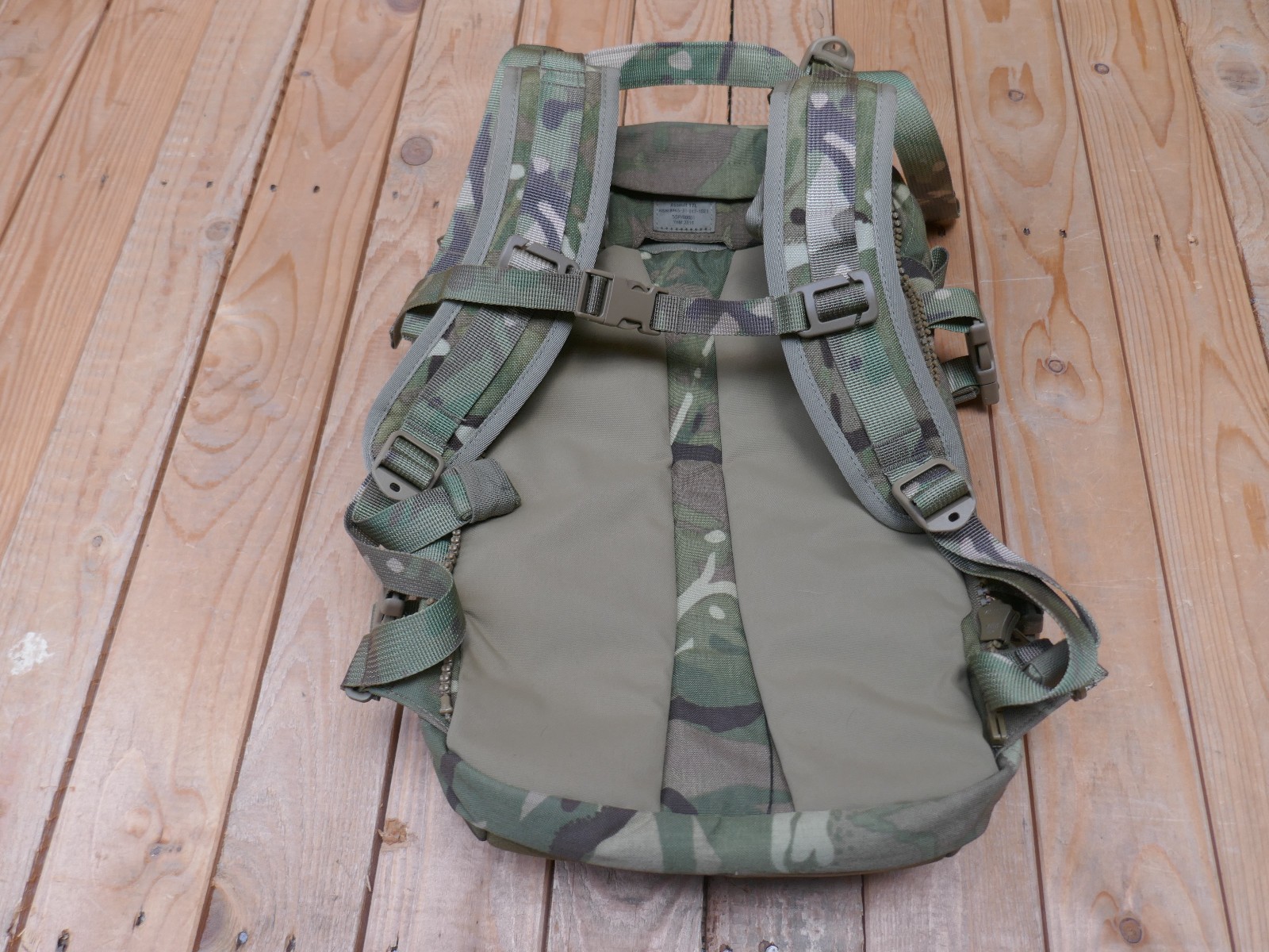 Virtus 17 Litre Assault Pack Army Issue Daysack - MTP Camo Pattern