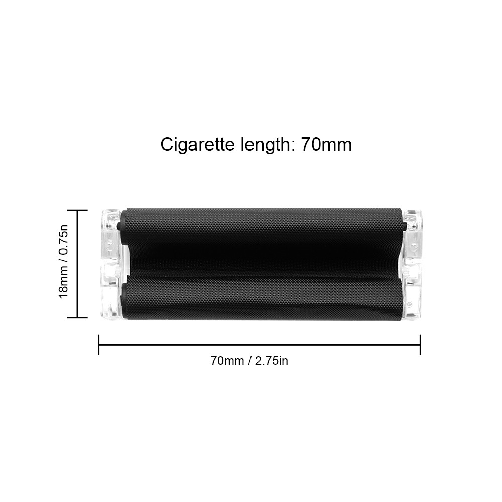70mm Durable Plastic Tobacco Roller Automatic Cigarette Tobacco Rolling Machine