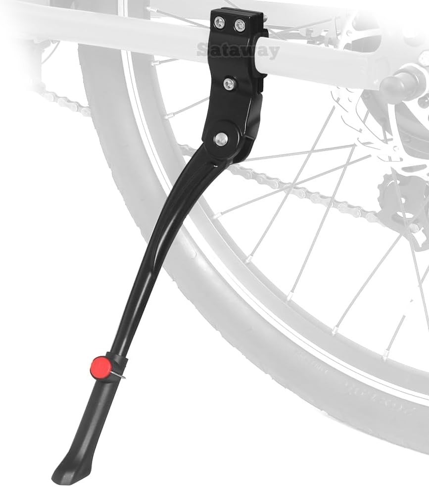 Rear Side Mount Bike Kickstand Adjustable Bicycle Kick Stand 24”-28” Mountain