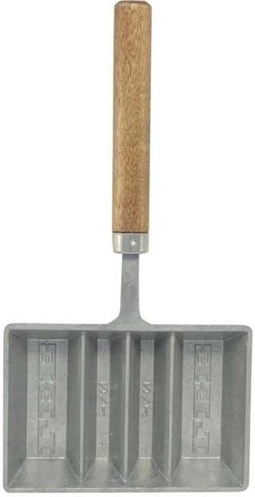 Lee Precision Rust-Resistant Ingot Mold for Perfect 1/2 & 1 Pound Castings