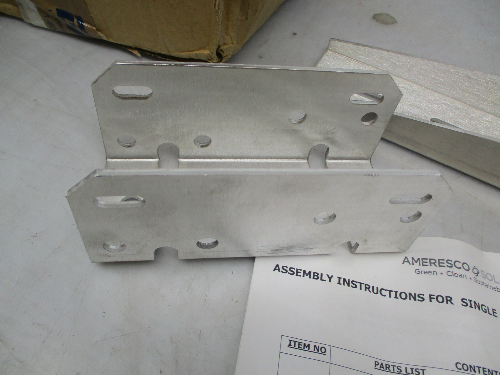 Ameresco Solar Panel Mounting Bracket hpm 18-30