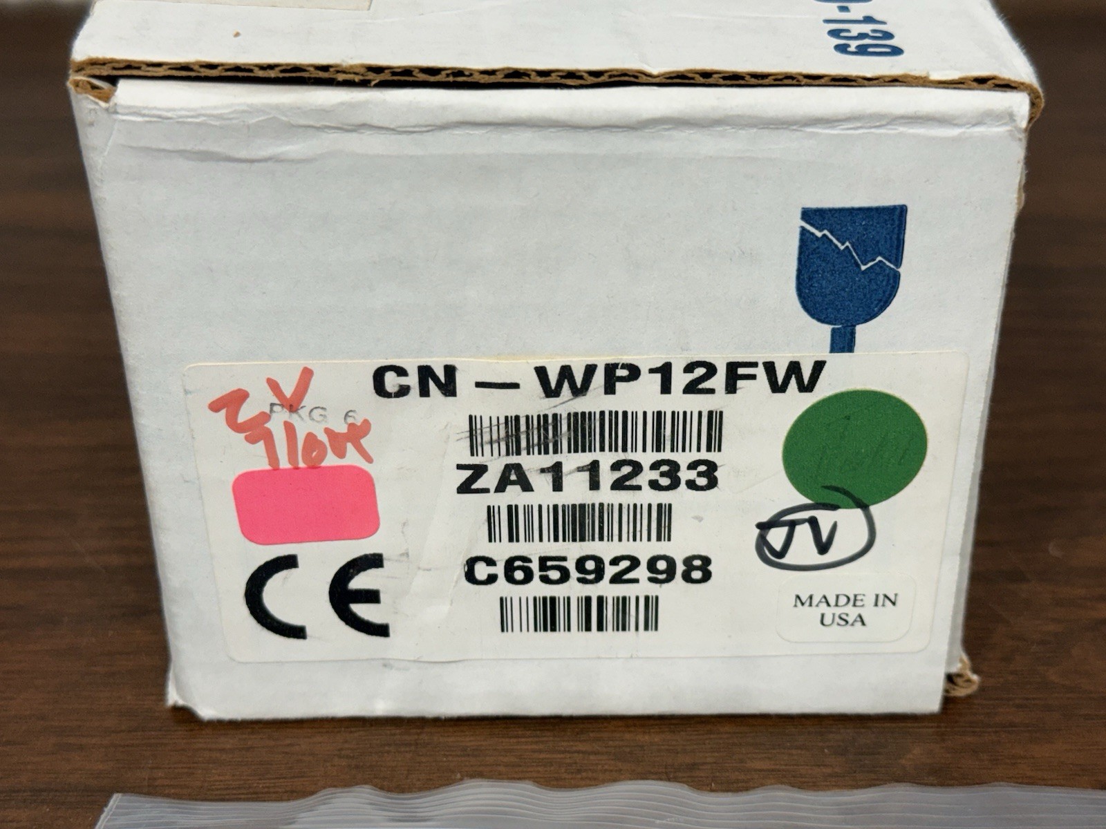 Crestron CN-WP12FW 12 Button Wall Keypad White NEW/OPEN BOX