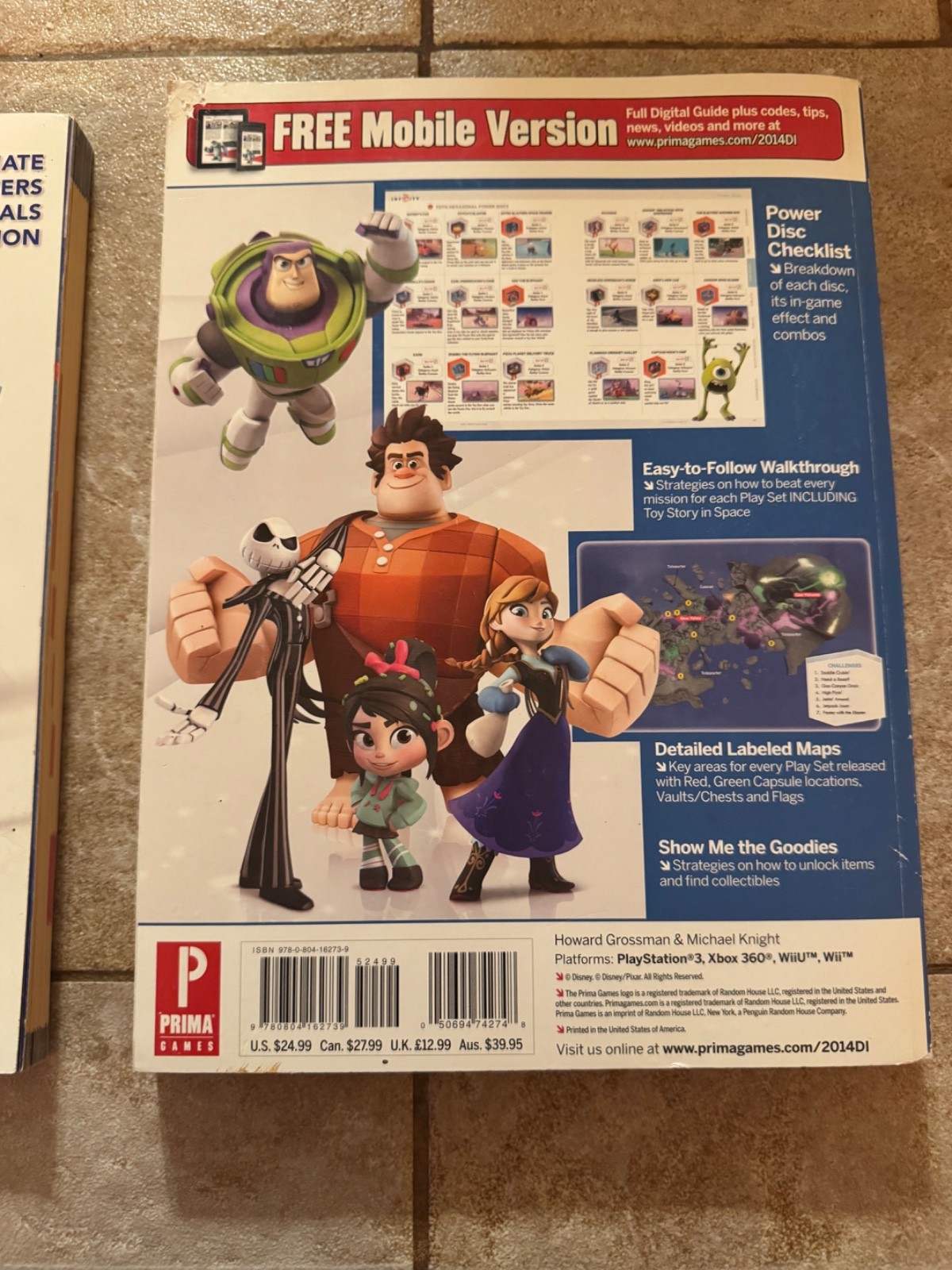 DISNEY INFINITY OFFICIAL GAME GUIDE & 2.0 edition official game guide