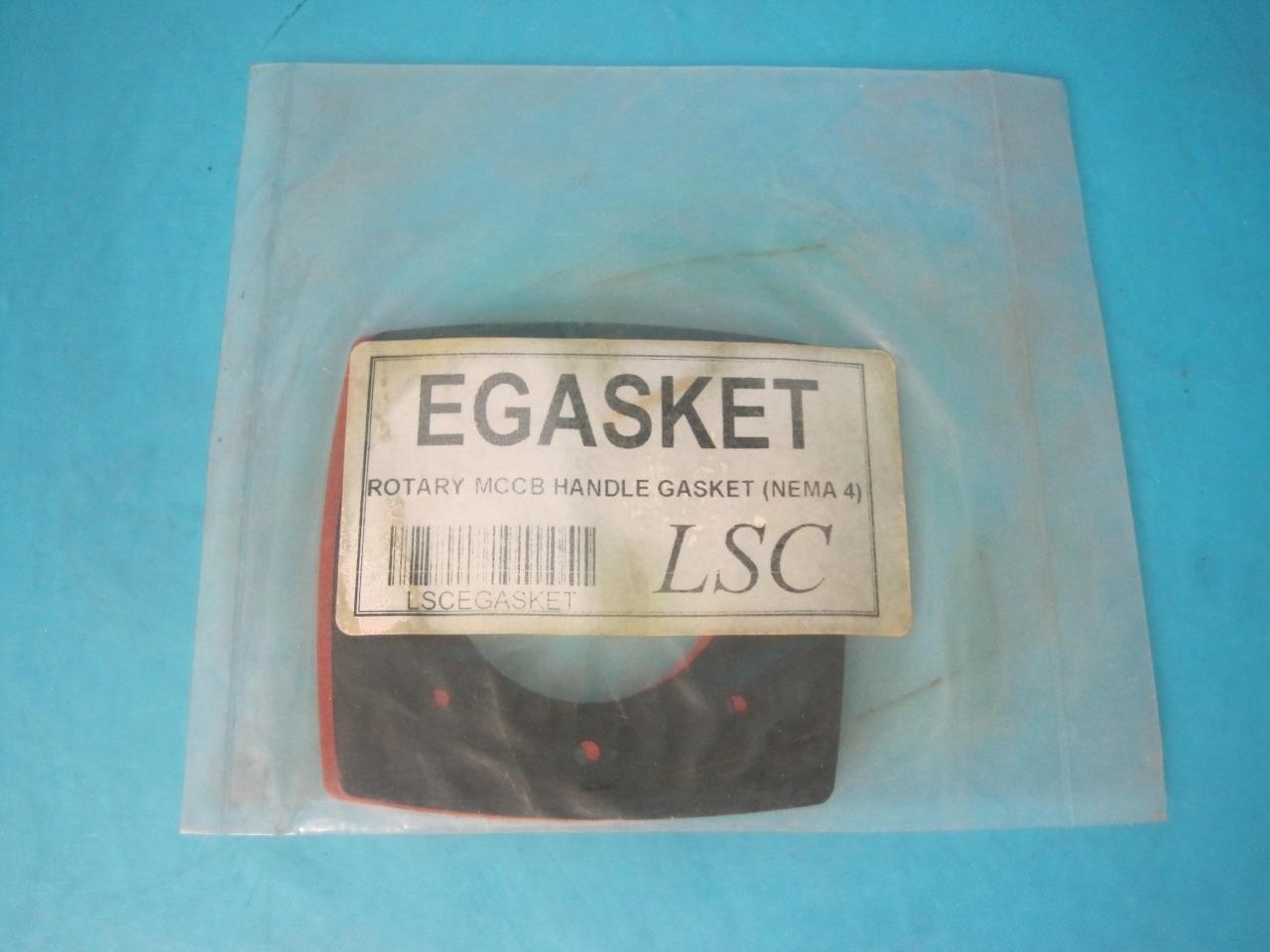 NEW LSC ROTARY MCCB HANDLE GASKET NEMA 4 KIT E GASKET 3.5"  2" BORE DIAMETER