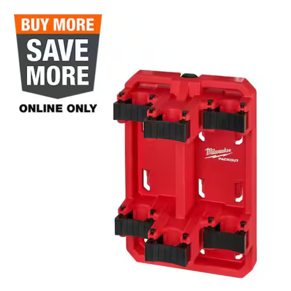 New ! PACKOUT Long Handle Tool Rack, 48-22-8349