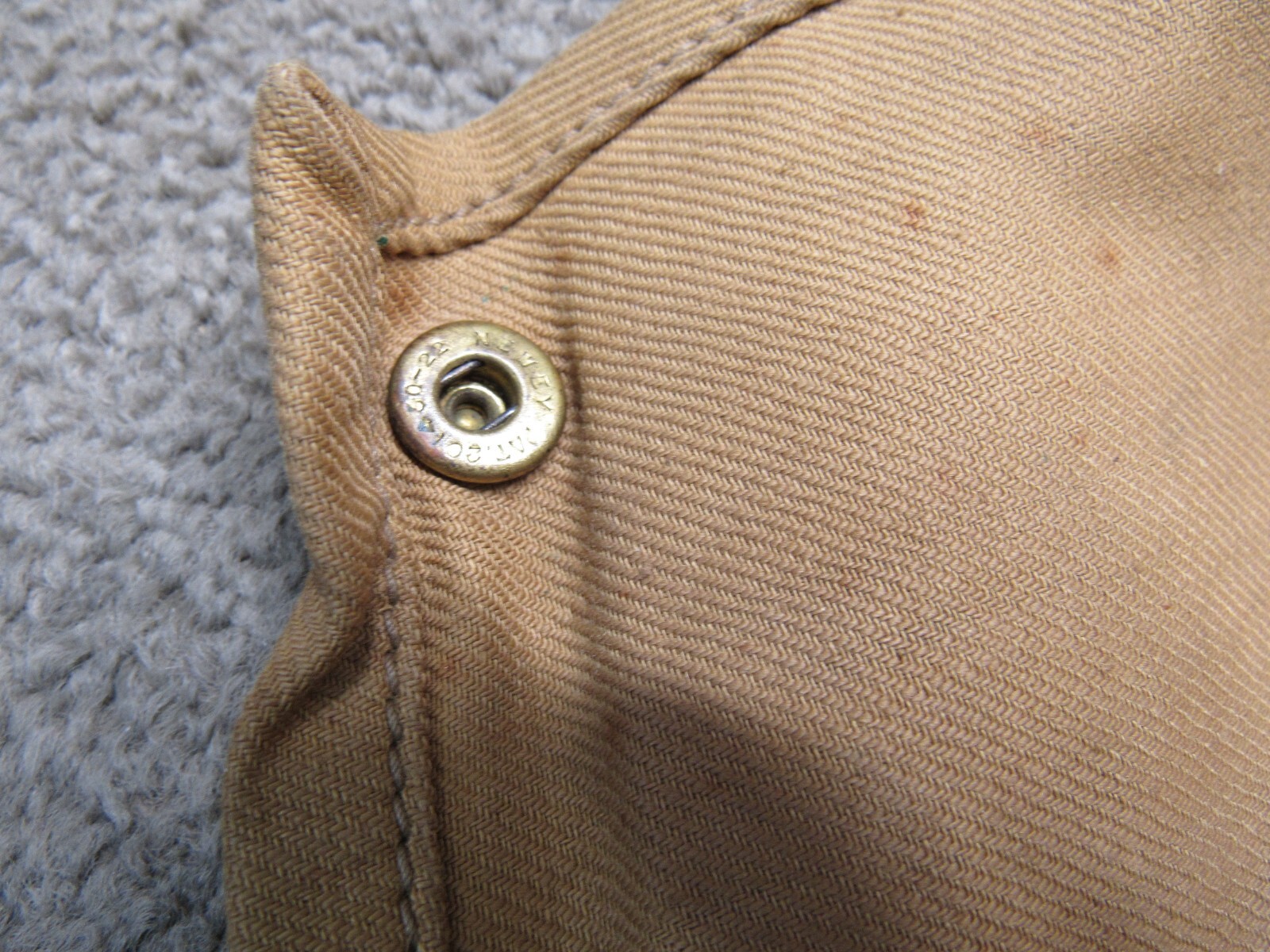 British WW2 Lee Enfield Action Cover Khaki Canvas