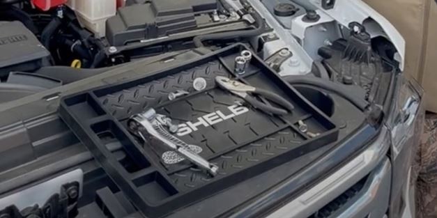 Shelby SuperSnake Cobra 16" x 12" Tool Tray- Ford Mustang F150 Raptor Bronco SVT