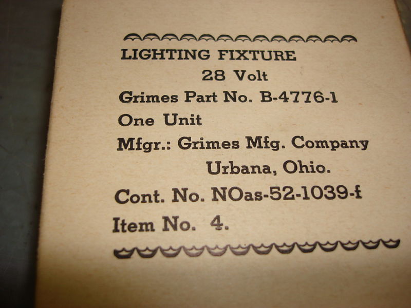 rat rod,ultra light,,grimes b-4776-1 dash lights 5ea