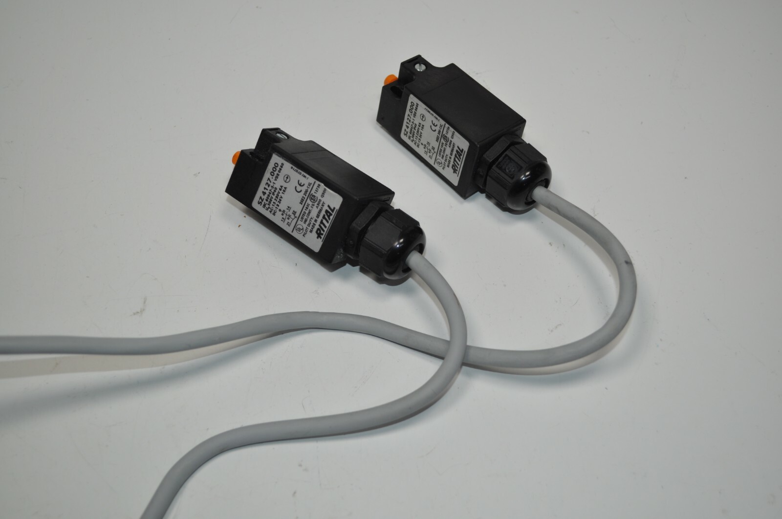 LOT of 2 Rital Door Switch  15-230VAC / 13-24VDC w/ wiring  pn#- SZ 4127.000 VDE