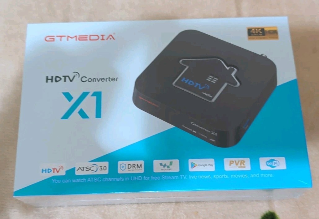 GTMEDIA 4K Android 11 Smart TV Box + ATSC 3.0 Tuner 2 in 1 OTA Tuner Support DVR