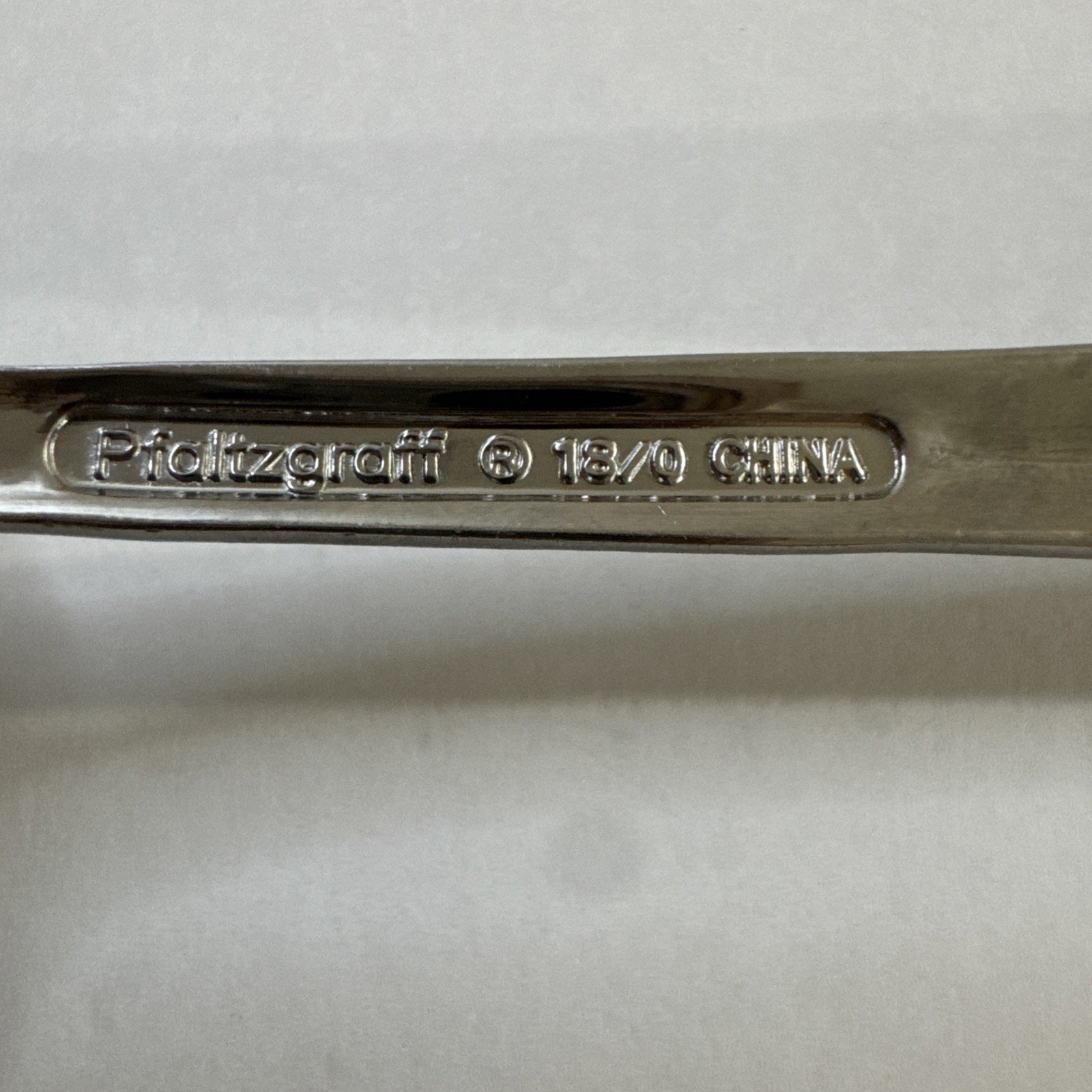 Pfaltzgraff Simplicity Flatware 18/10 Stainless Serving Meat Fork 8.75”