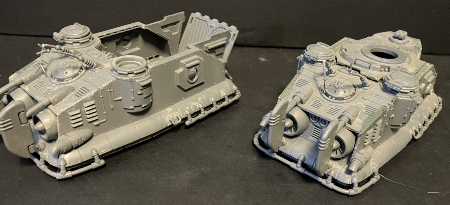 Warhammer 40K Adeptus Mechanicus Skorpius Dunerider & Disintegrator Incomplete