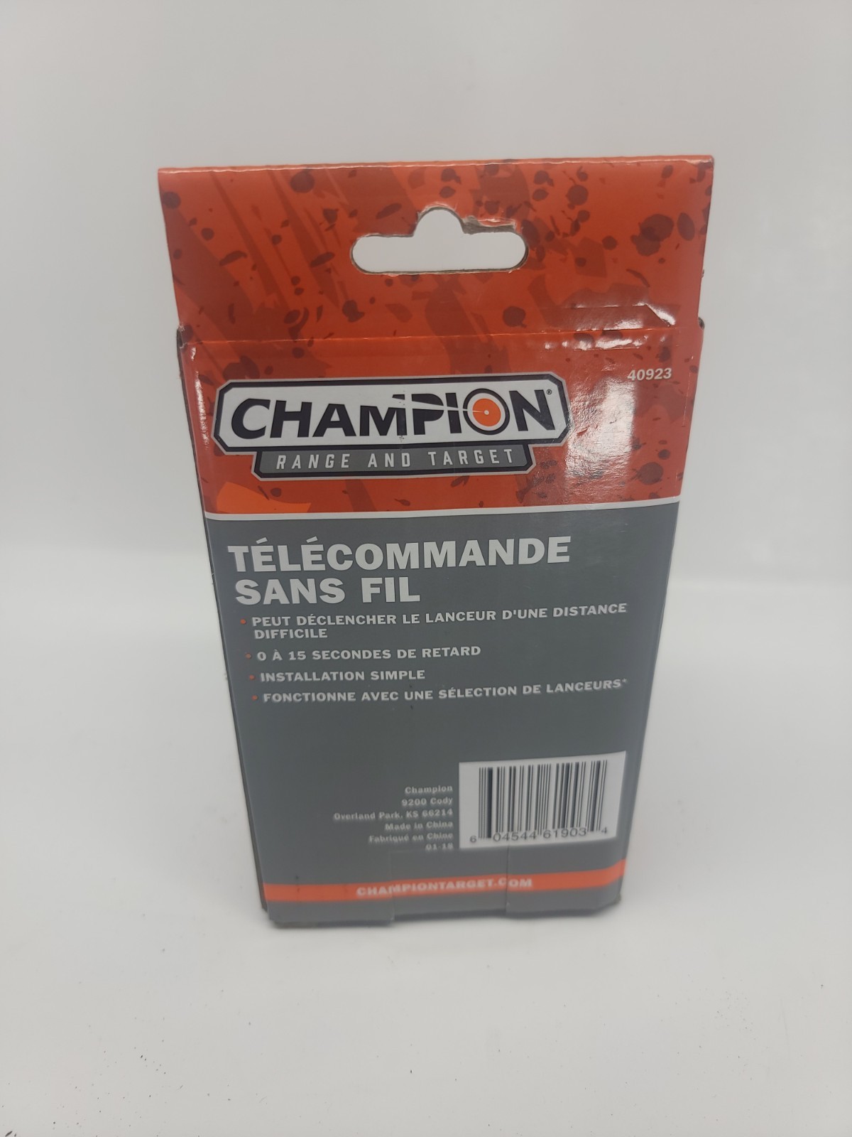 Champion Range and Target 40923 Wheelybird Workhorse Remote Wireless Brand New