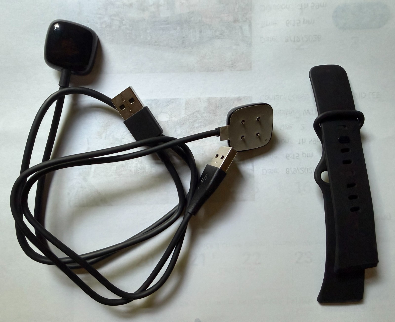 Fitbit Versa 3 charging dock cable