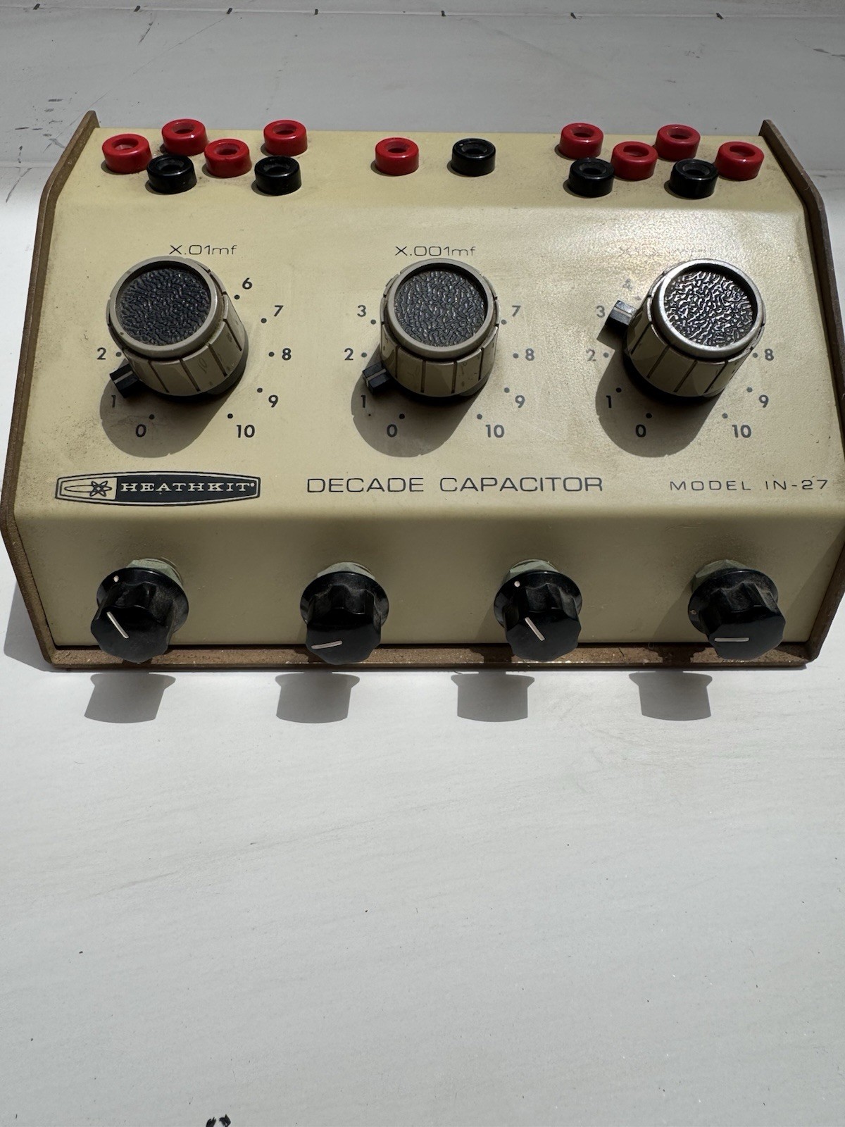 heathkit decade capacitor Model IN-27