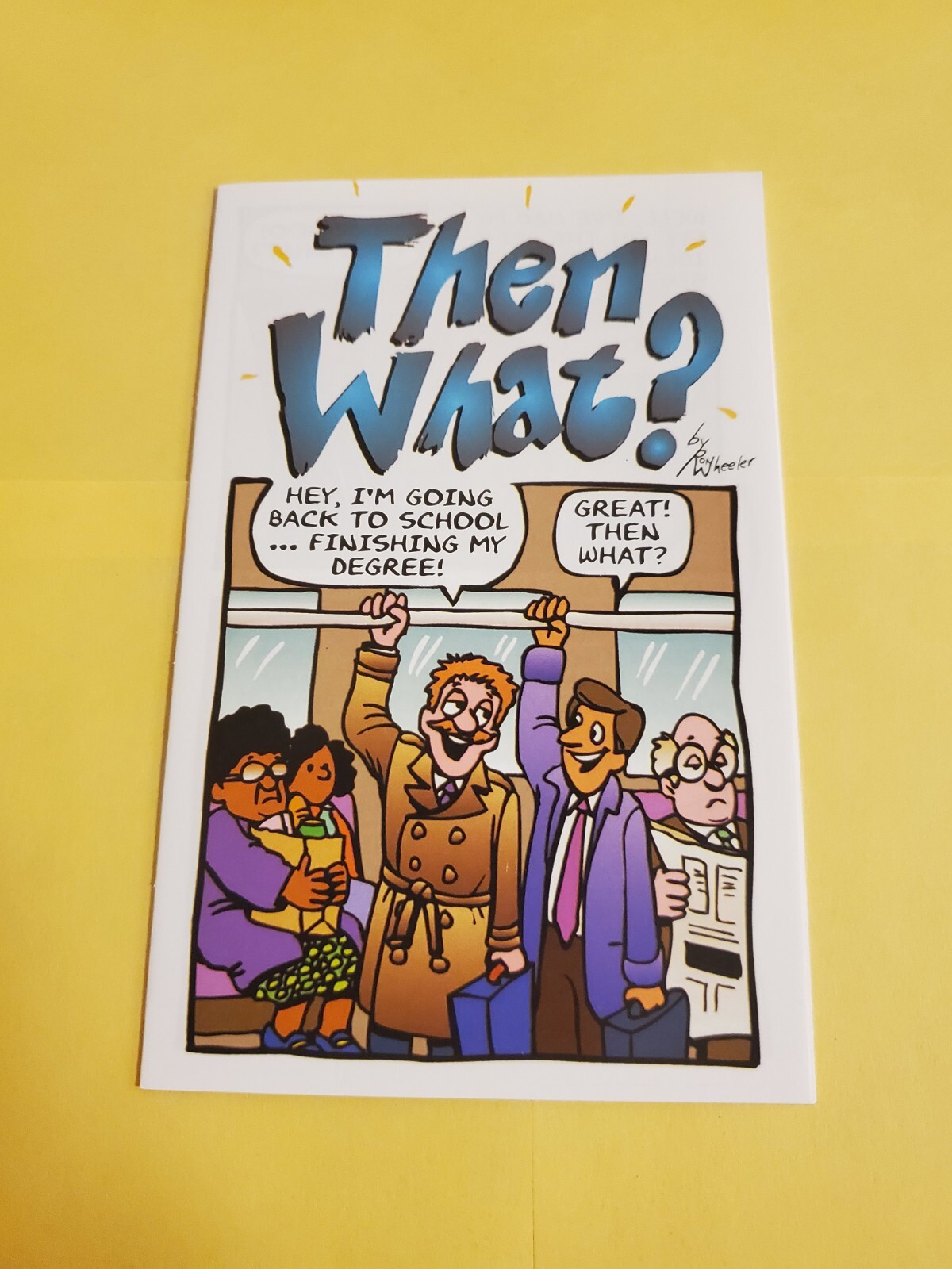 New "Then What?" Bookmarks Cartoon 8 Pages Jesus Christian Gospel Tracts