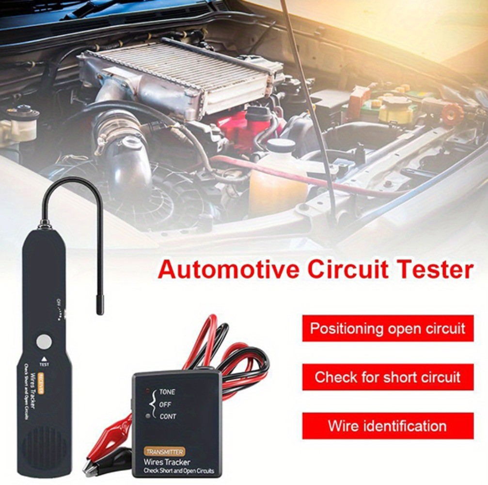 EM415PRO Auto Wire Fault Finder fits 6-42V Open Circuit Tester, Battery Operated