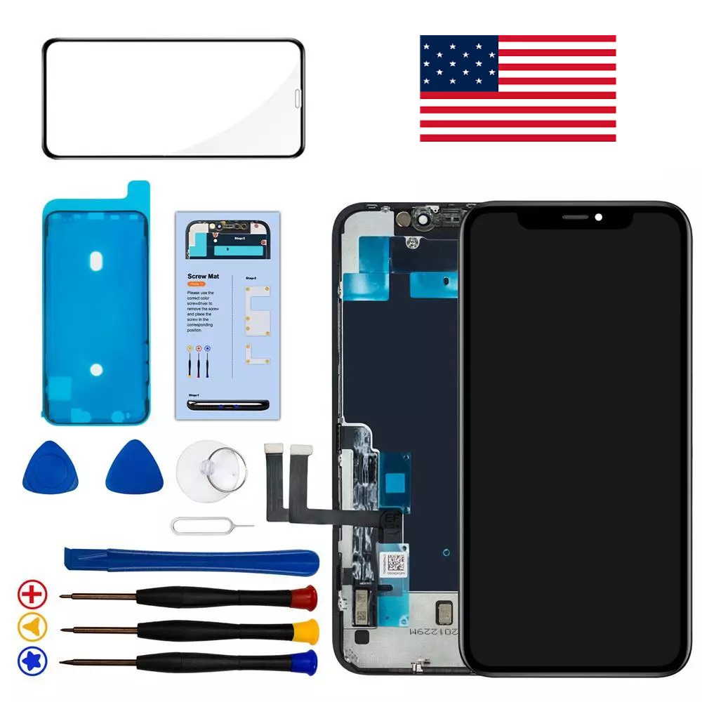 For iPhone XR X 11 12 13 14 15 16 OLED LCD Display Touch Screen Replacement Lot