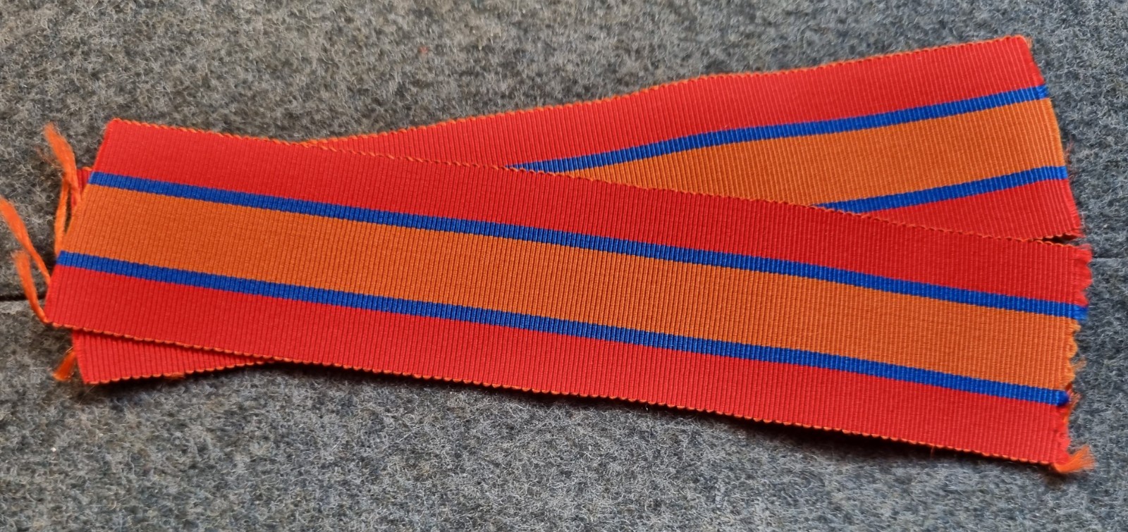RIBBON x CROSS RIBBON CROSS 2^ ARMY W.W.I° R.E.I. RUBAN BAND CROSS 1915/1918