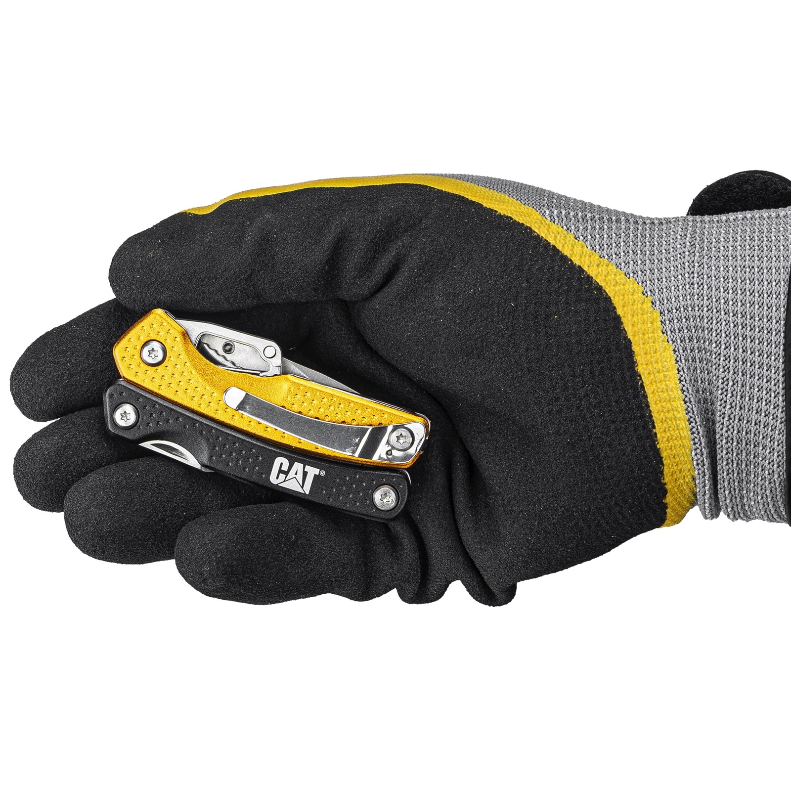 Cat 8-in-1 Black and Yellow Multi-Tool - 980028