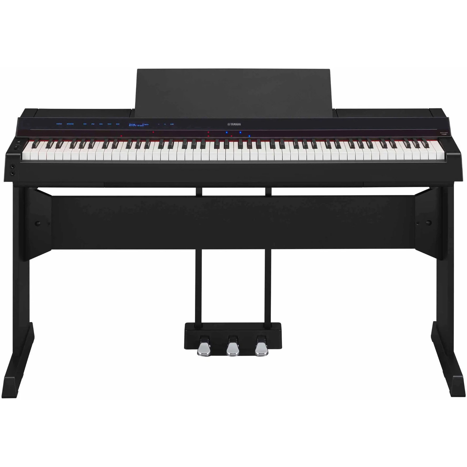 Yamaha PS500B 88-Key Smart Digital Piano with L300 Stand and LP1 Pedal - Black