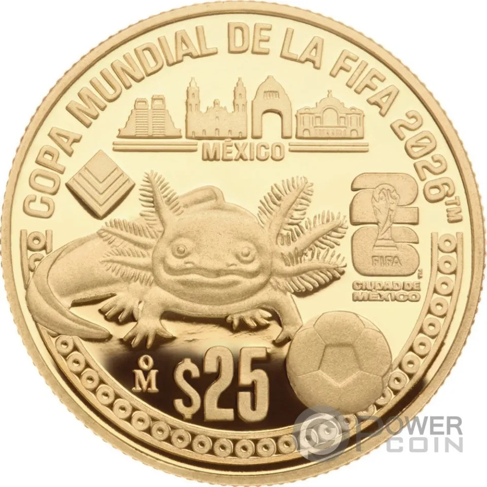 FIFA WORLD CUP 26 Coin 25 Mexico 2026