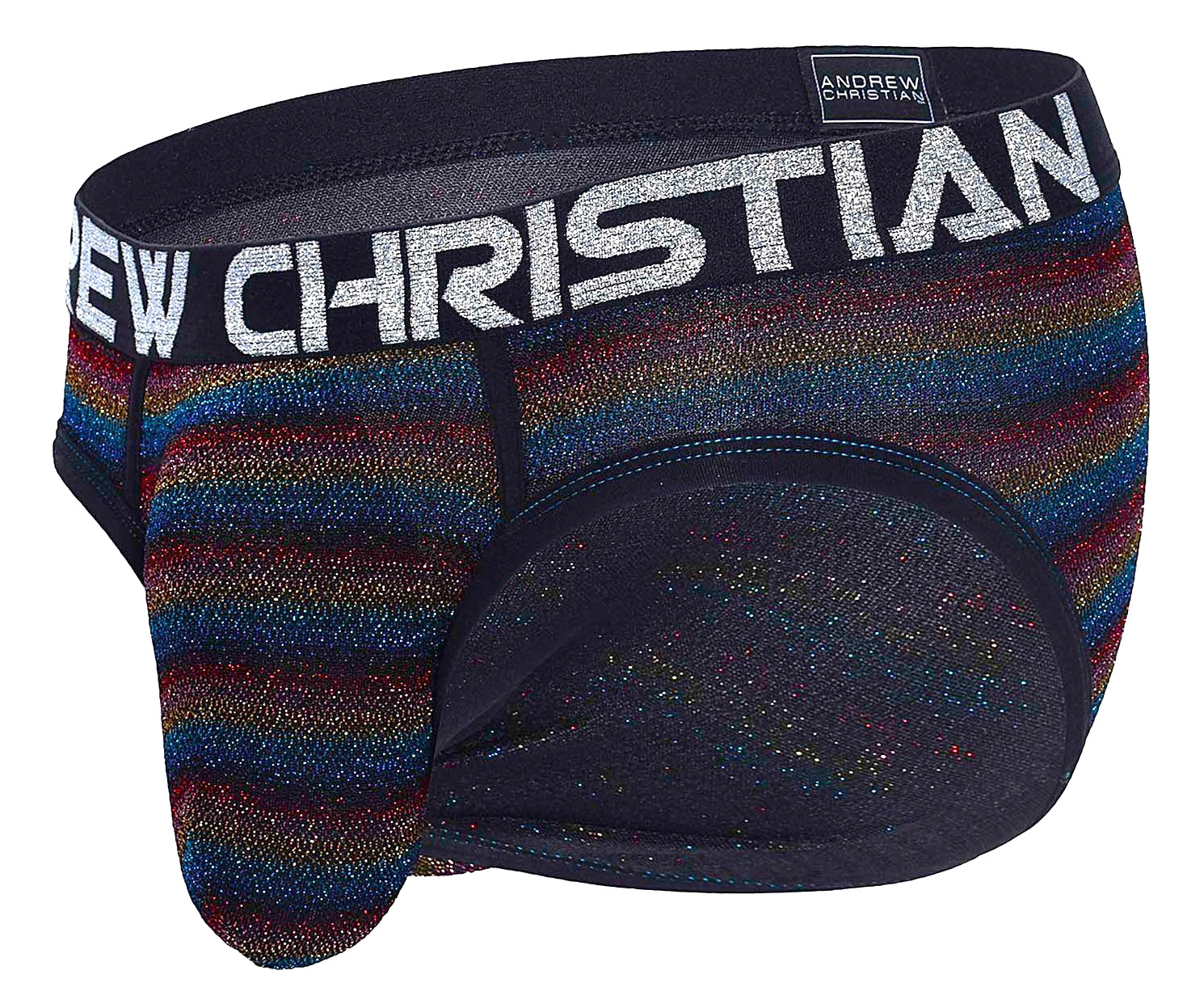 Andrew Christian Disco Brief - 91368 - Multicolored - Medium & Large