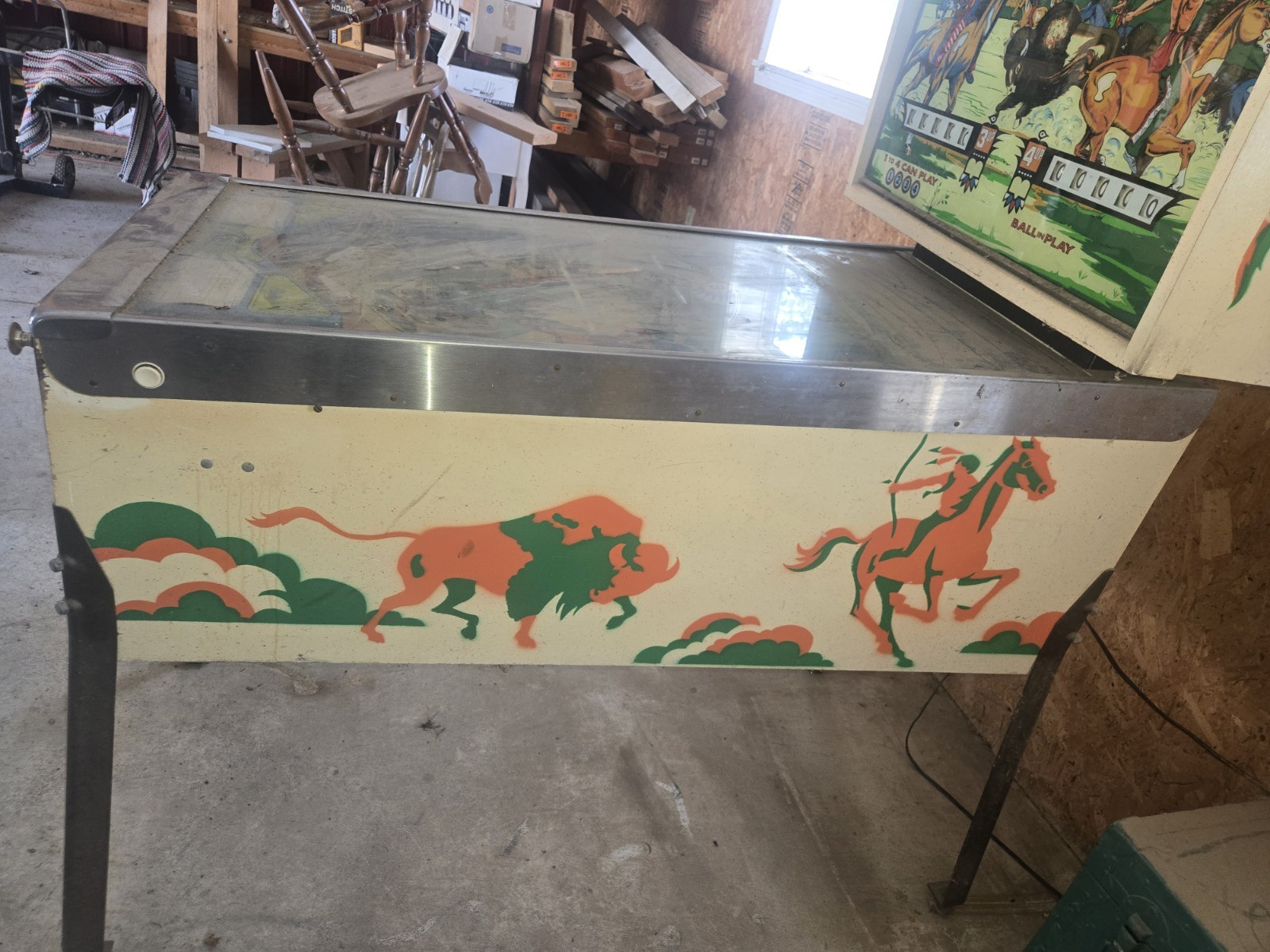 Bow And Arrow Pinball Machine