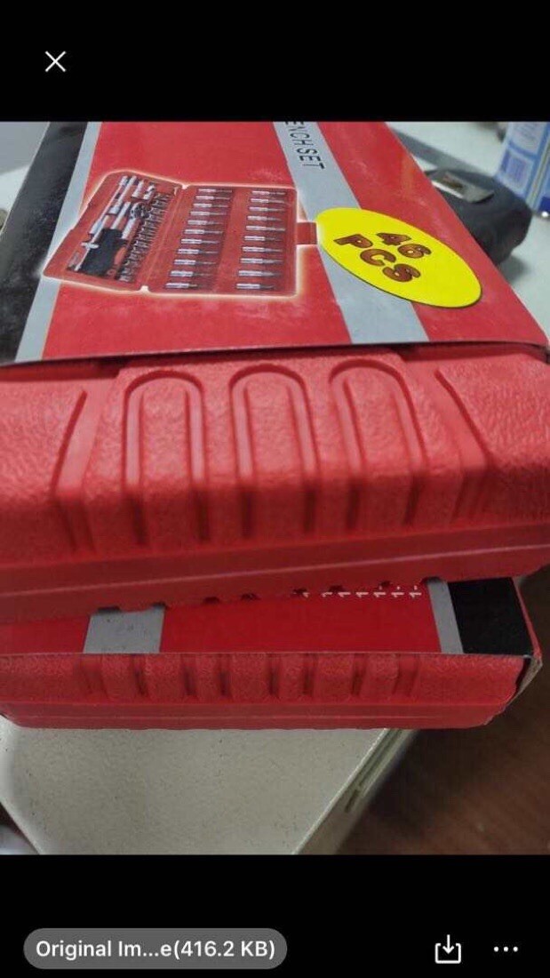 46 pieces essential tools