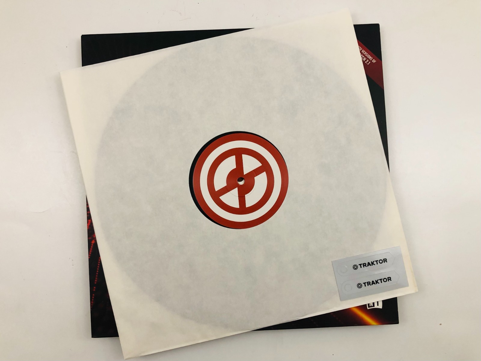 TRAKTOR SCRATCH CONTROL VINYL MK2 BLACK Native Instruments