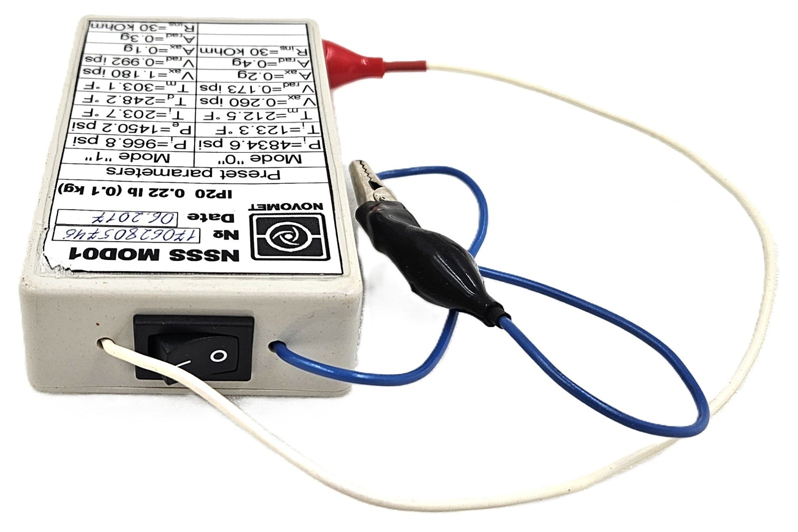 NOVOMET NSS MOD01 CALIBRATOR UNIT FAST SHIP