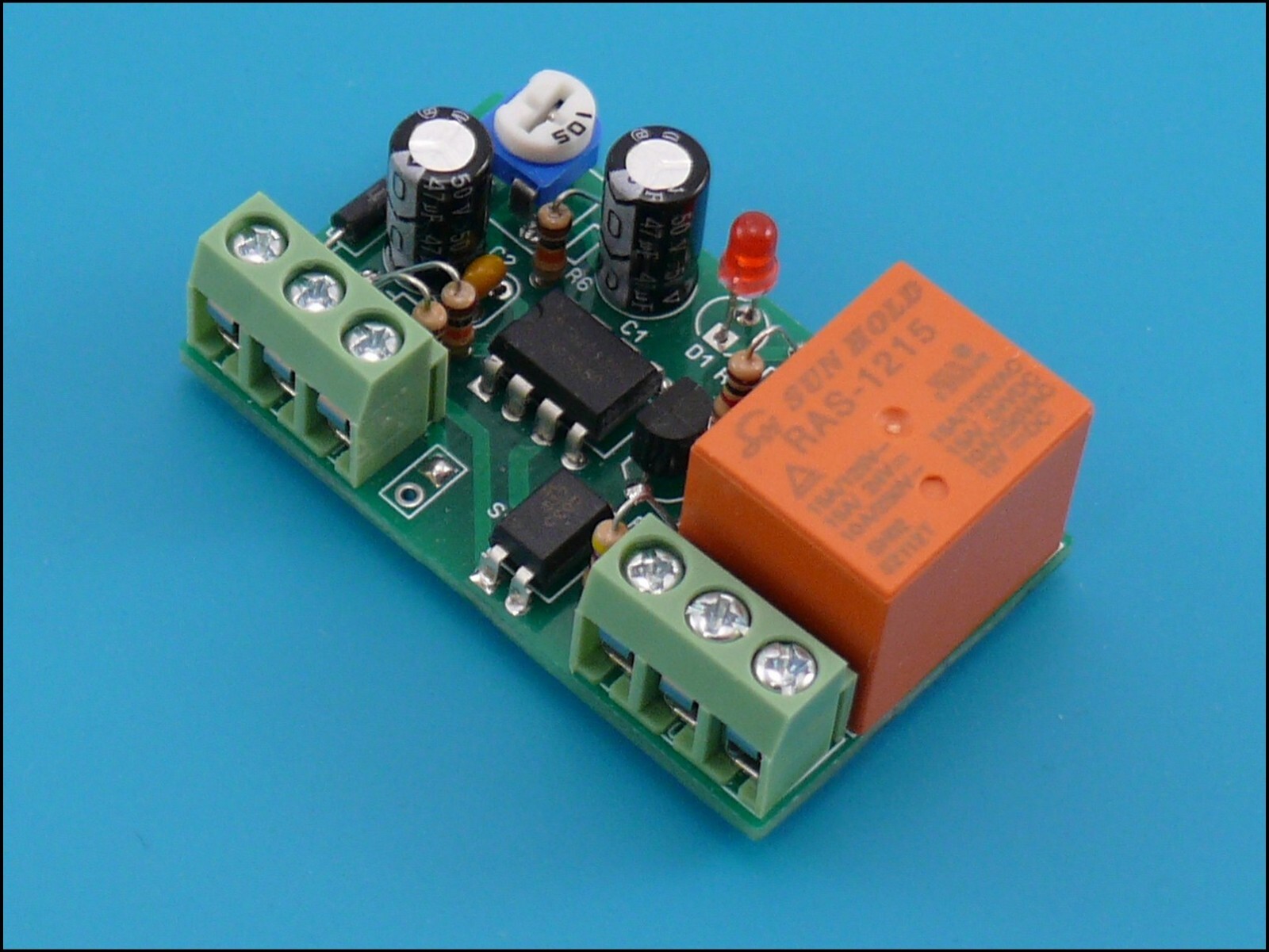 Negative pulse activate Timer switch relay 1 to 50 sec 12V 10A Car HK1589