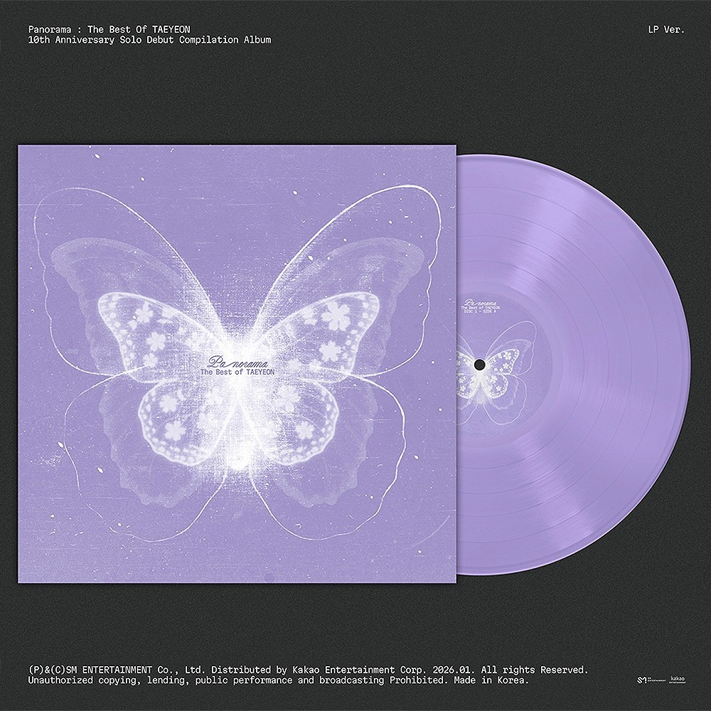TAEYEON [PANORAMA:THE BEST OF TAEYEON] Album LP Ver/2Vinyl+Booklet+7 Poster+GIFT