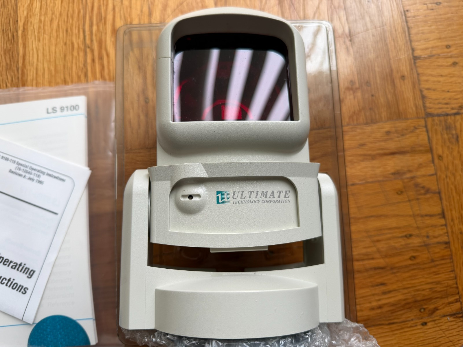 Symbol LS-9100-400BA Omni Directional Barcode Scanner NO POWER SUPPLY AND CORD