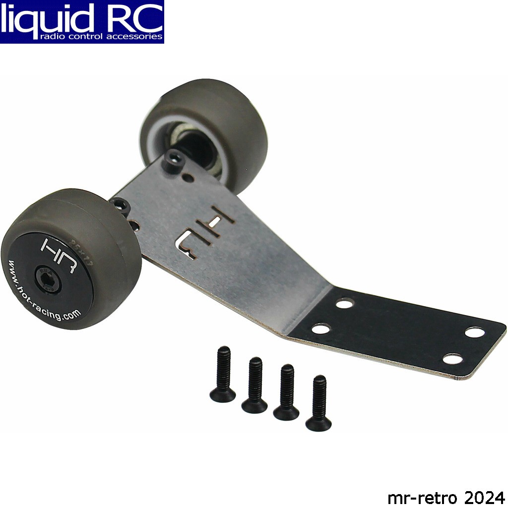 Hot Racing GRM133H HD Bearing Skid Plate Wheelie Bar - Grom