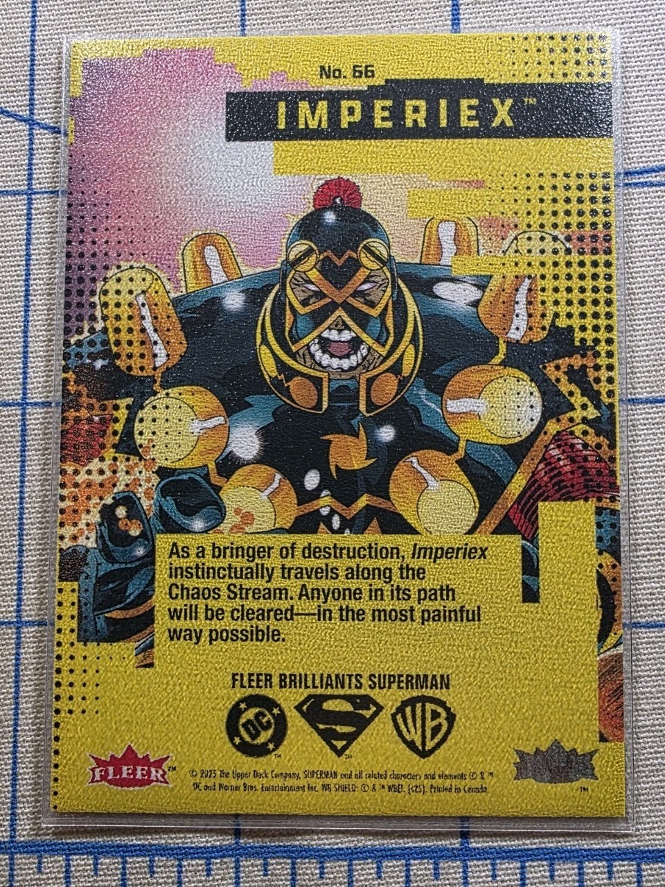 Fleer Brilliants Superman - Imperiex #66 Regular Base - DC Comics Card