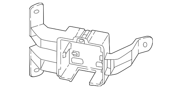 Genuine  Blind Spot Detection System Warning Sensor Bracket 5NA-907-456