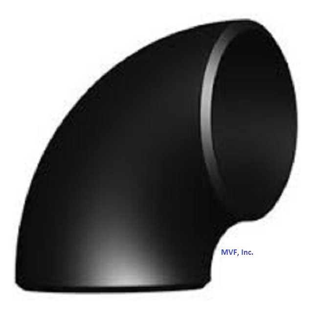 2-1/2" Schedule 40 Short Radius Butt Weld 90° Elbow WPB Carbon Steel B011021