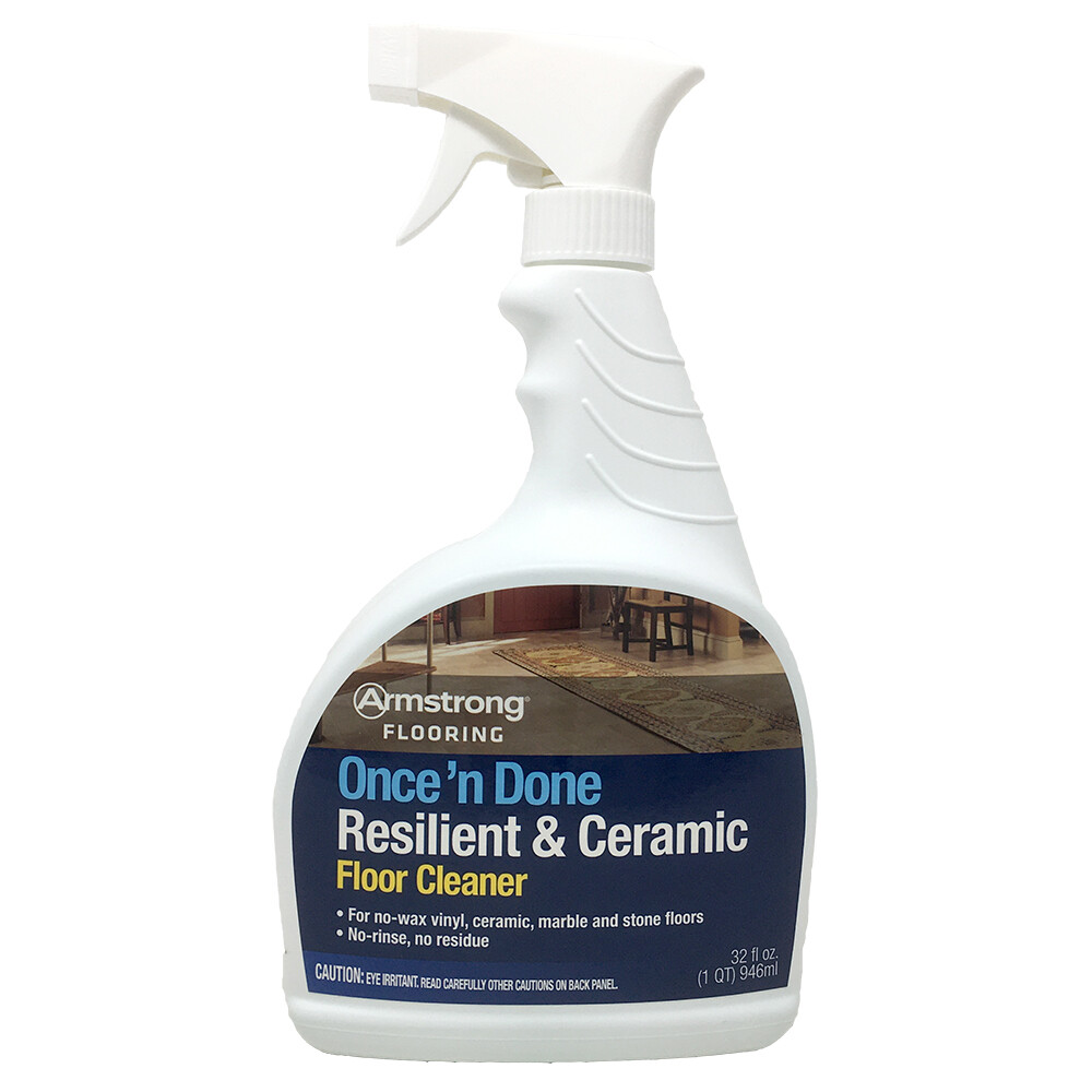 Armstrong Flooring Once'n Done Resilient & Ceramic Floor Cleaner Spray 32 Fl oz